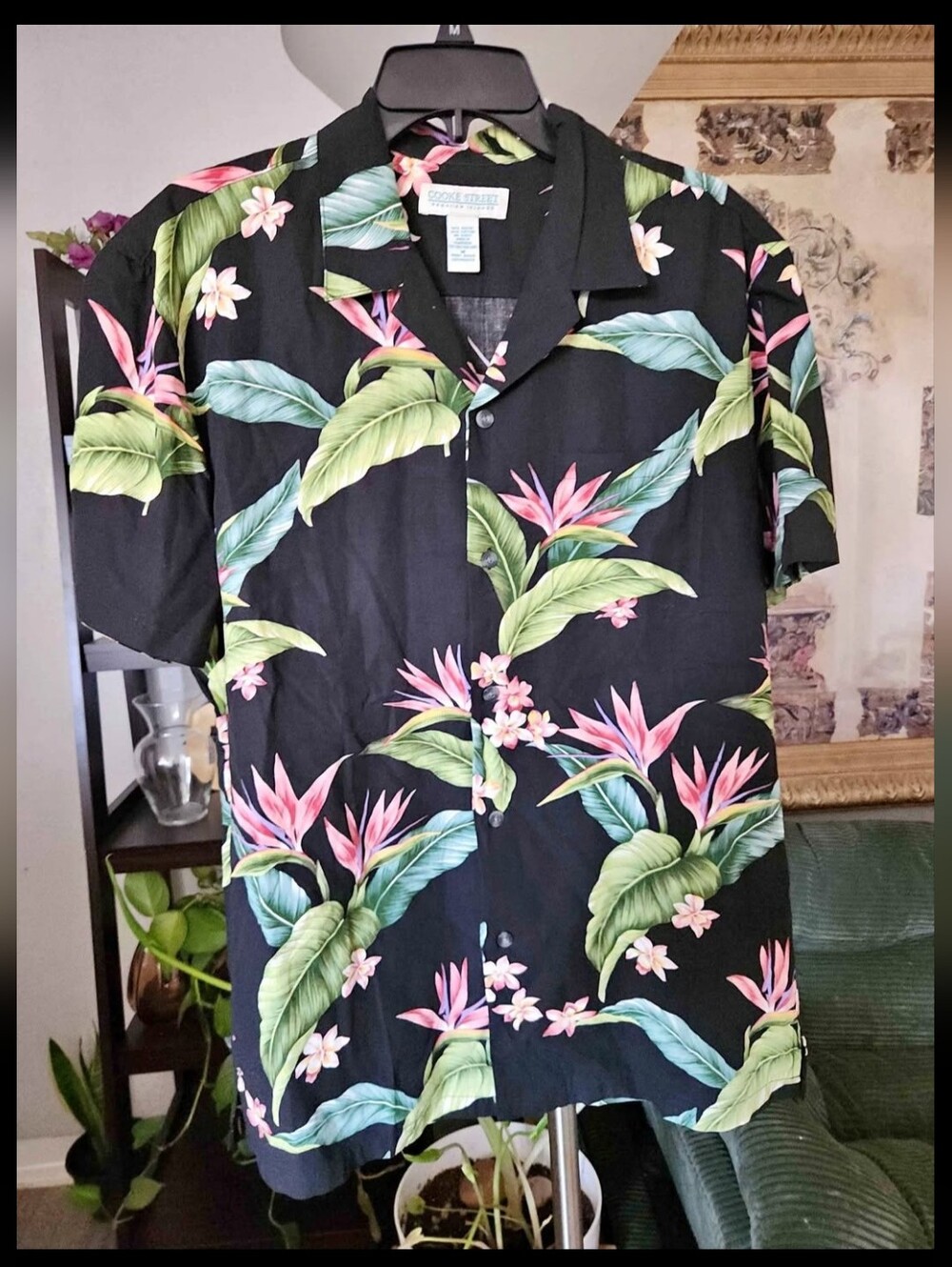 Cooke Street Hawaiian Island Button Up shirt M